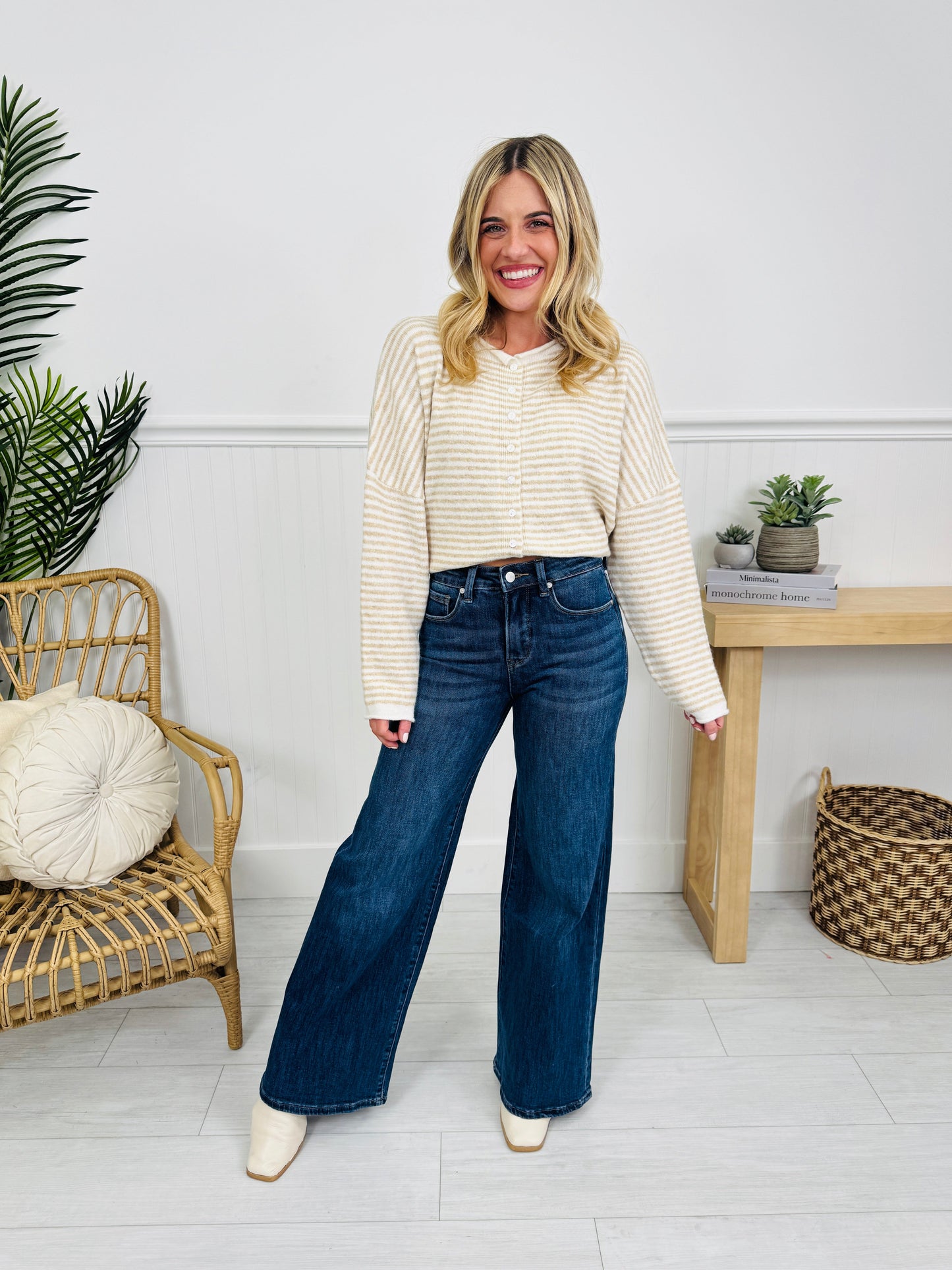 Especially Four You Wide Leg Jeans in Four Inseams