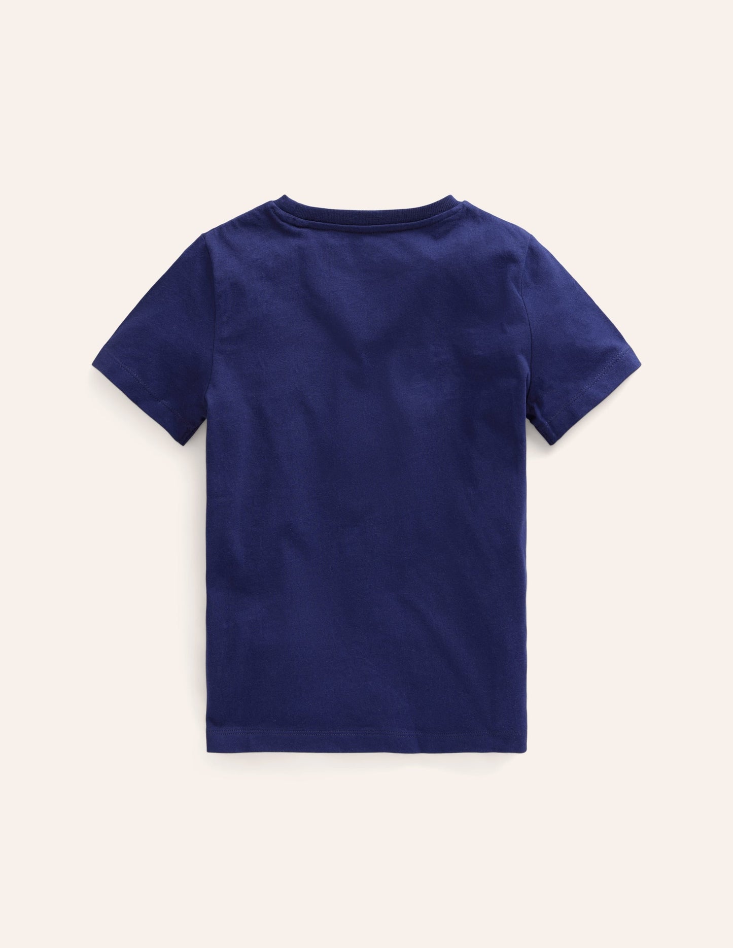 Boucle Detail Animal T-shirt-College Navy Elephant