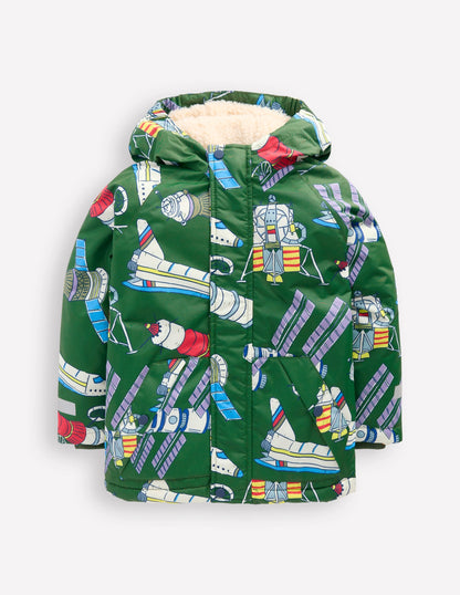 Borg Lined Anorak-Eden Satellites
