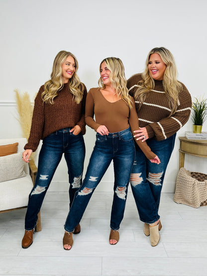 Judy Blue On Top Of The Trend Straight Jeans