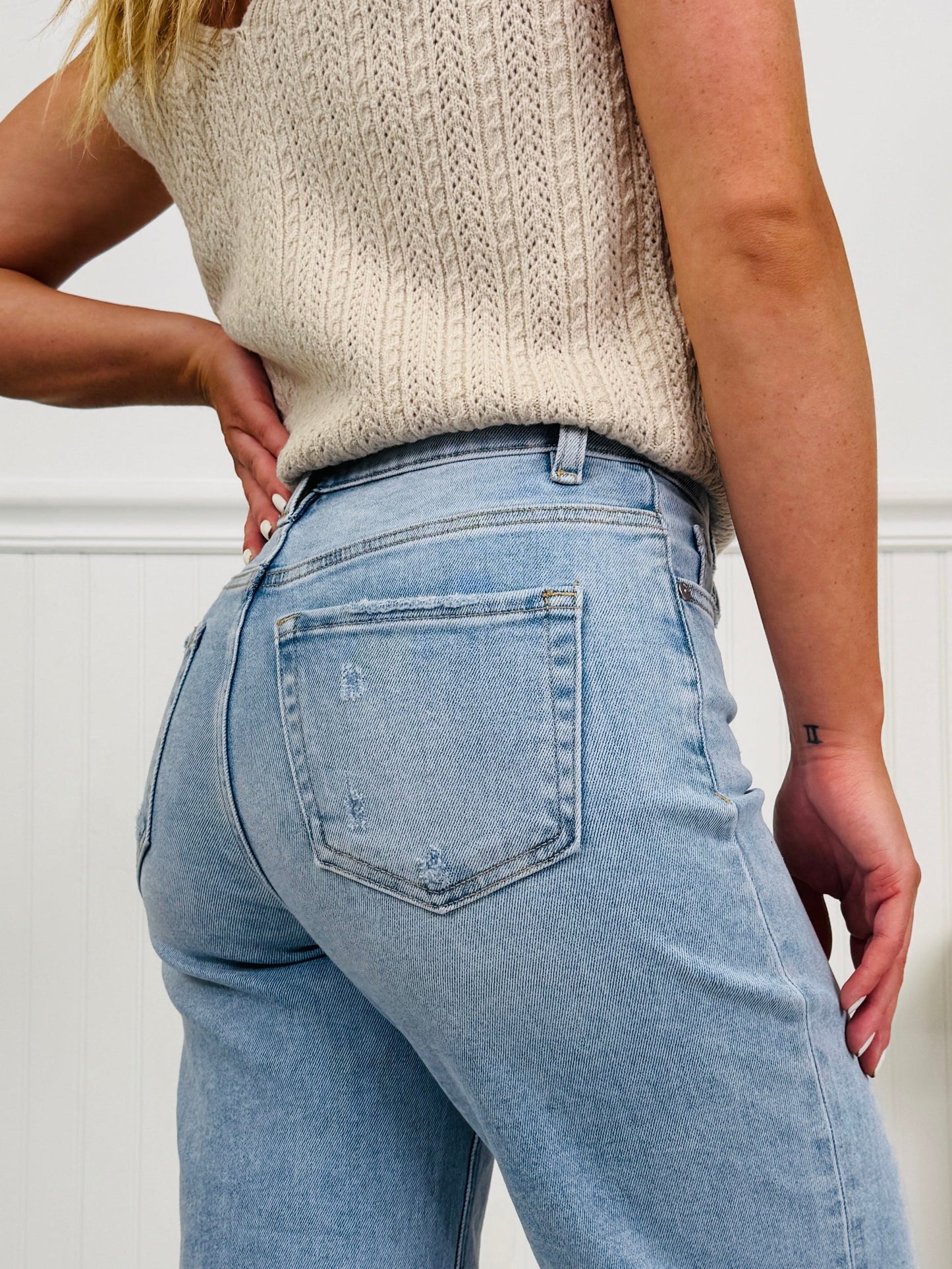 The Perfect Pick Cropped Wide Leg Jeans in Multiple Inseams
