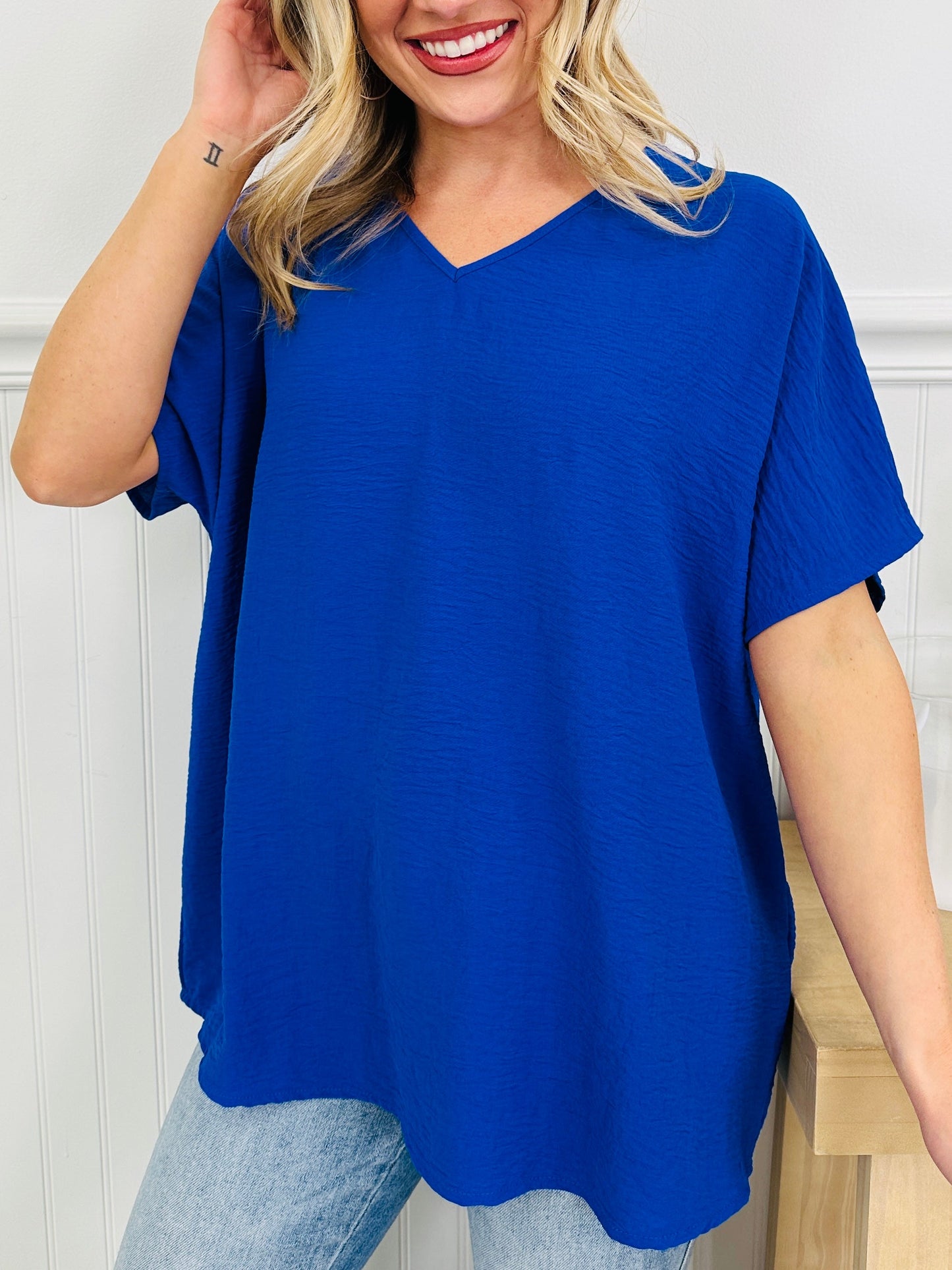 Go With The Flow Top In Multiple Colors