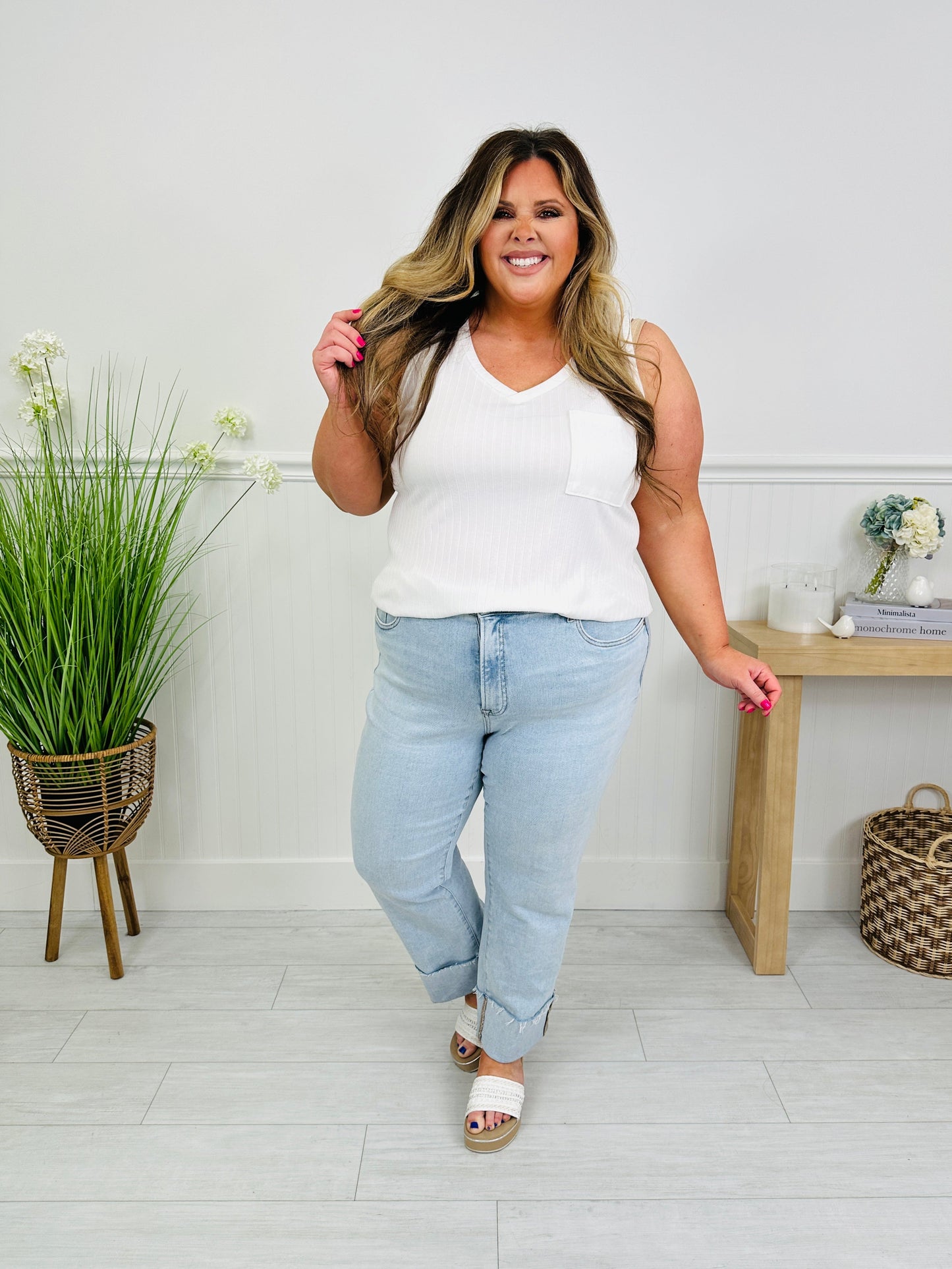 Spring Awakening Tummy Control Relaxed Fit Jeans
