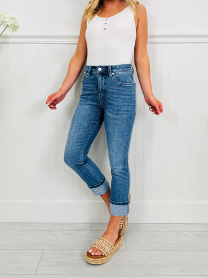 Meant For You Tummy Control Capri Jeans in Three Inseams