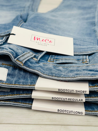 Three Reasons Tummy Control Bootcut Jeans In Multiple Inseams