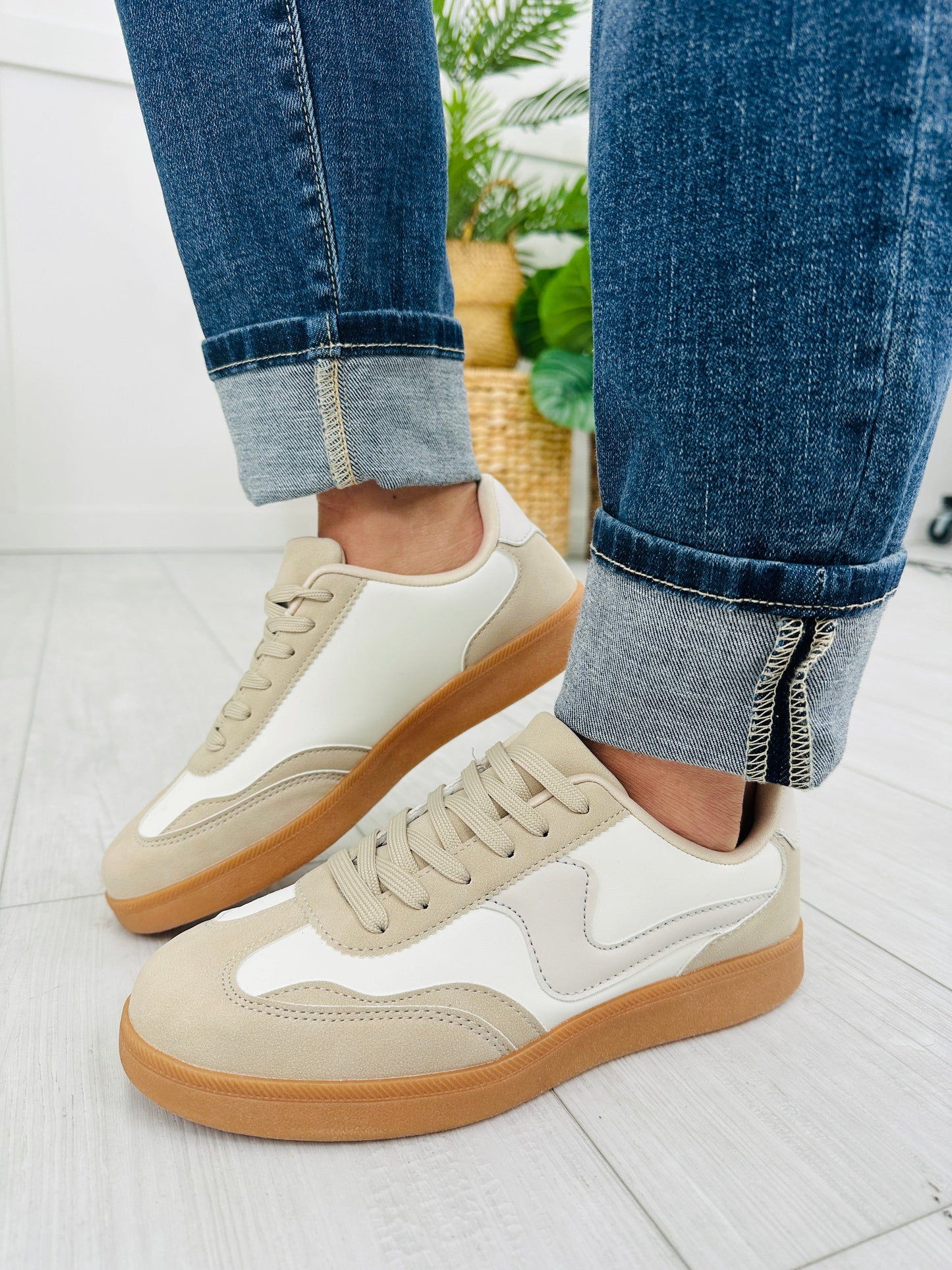 Off The Sidelines Sneakers in Ivory Multi