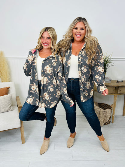 Blooms Of Fall Shacket