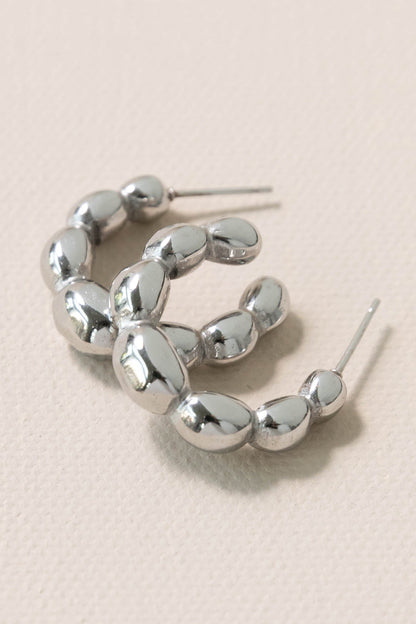 Bloom Hoop Earrings
