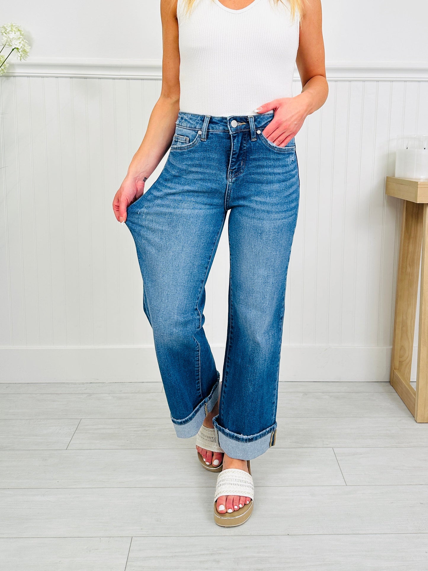 The Sweet Spot Tummy Control Straight Jeans