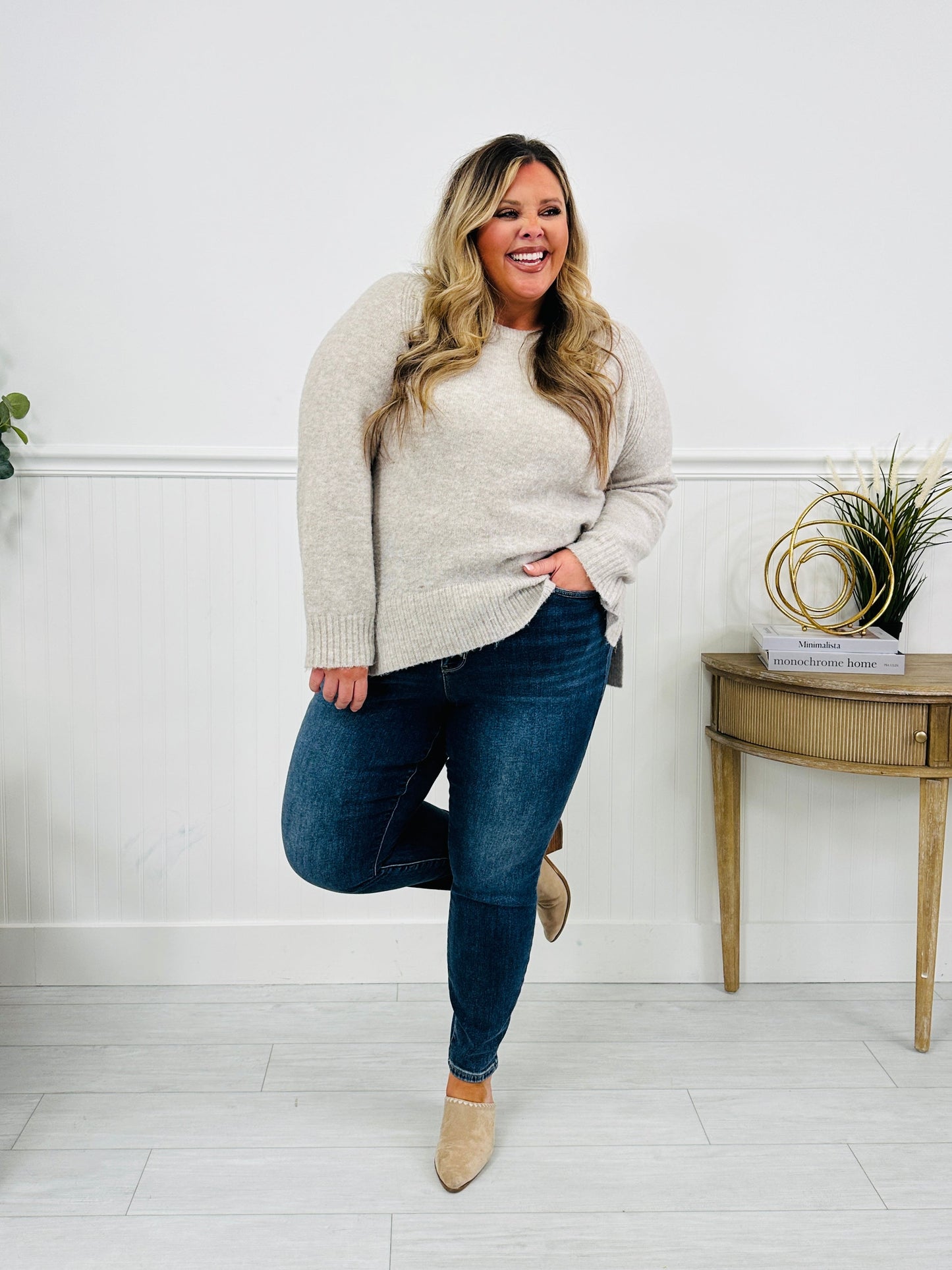 Judy Blue Confidently Cozy Thermal Skinny Jeans in Reg/Curvy