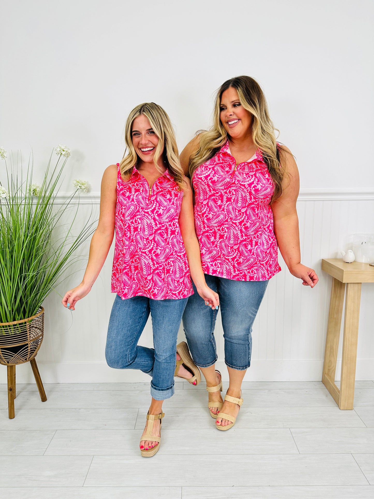 Heatwave Haven Tank Top in Hilton Head Print