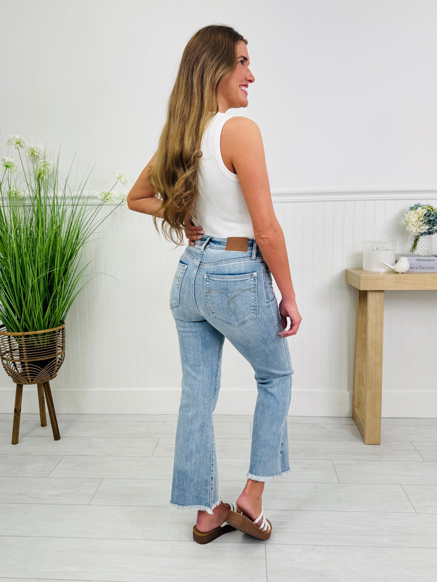 Judy Blue Chasing Sunsets Kick Flare Jeans