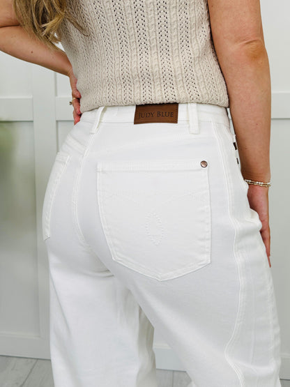 Judy Blue Dockside Darling Rigid Magic Barrel Jeans