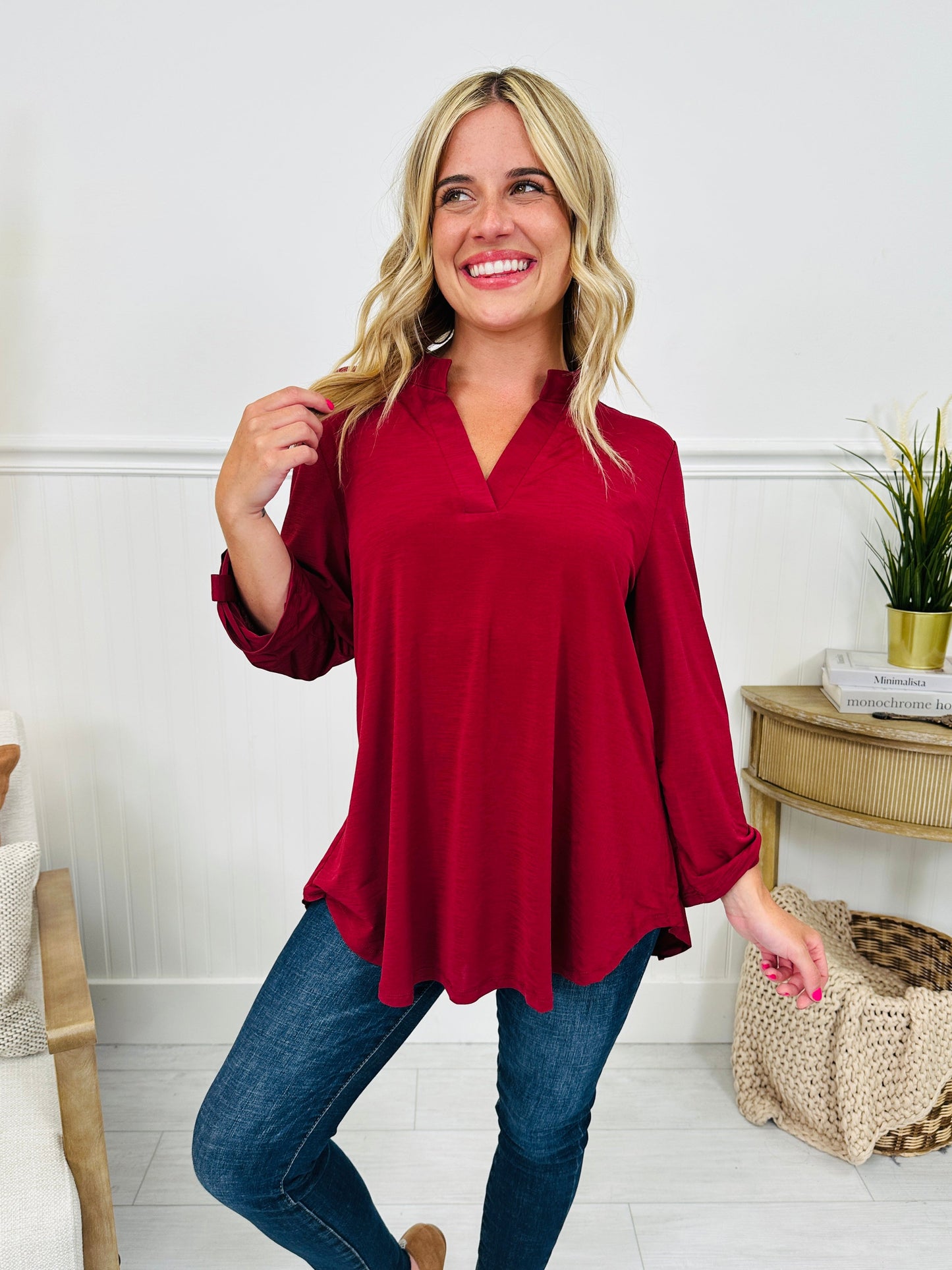 Feel Your Best Top- Multiple Colors!