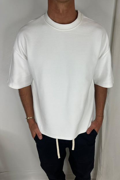 Henry Heavyweight Tee Ivory - FINAL SALE