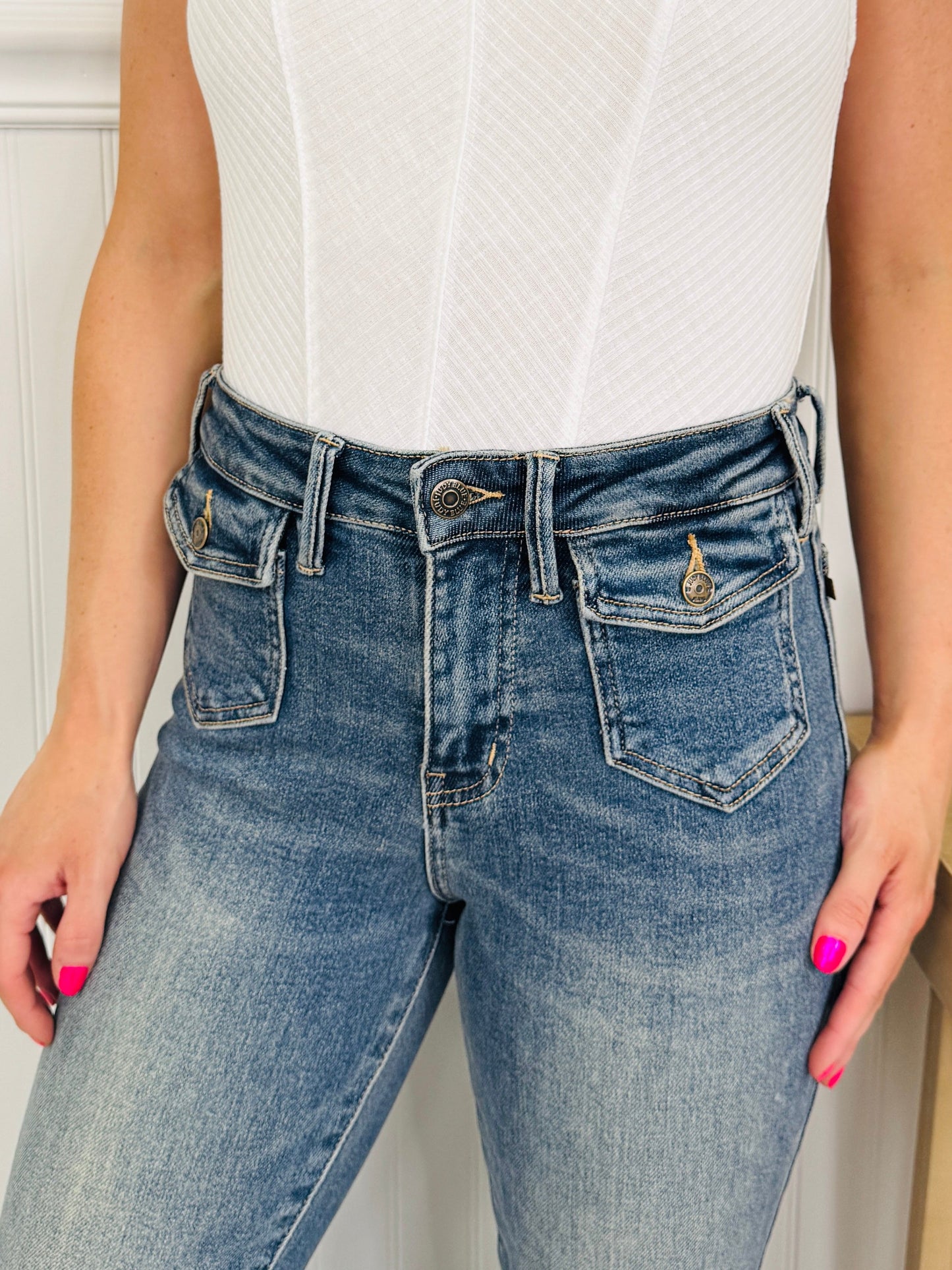 Judy Blue Flare Factor Jeans