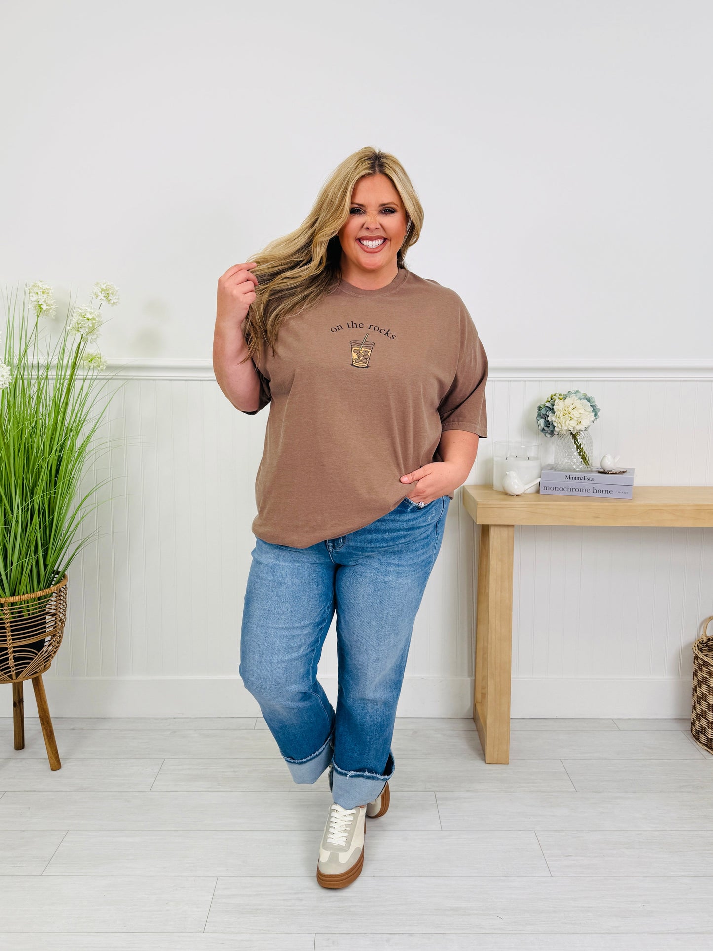 On The Rocks Graphic Tee