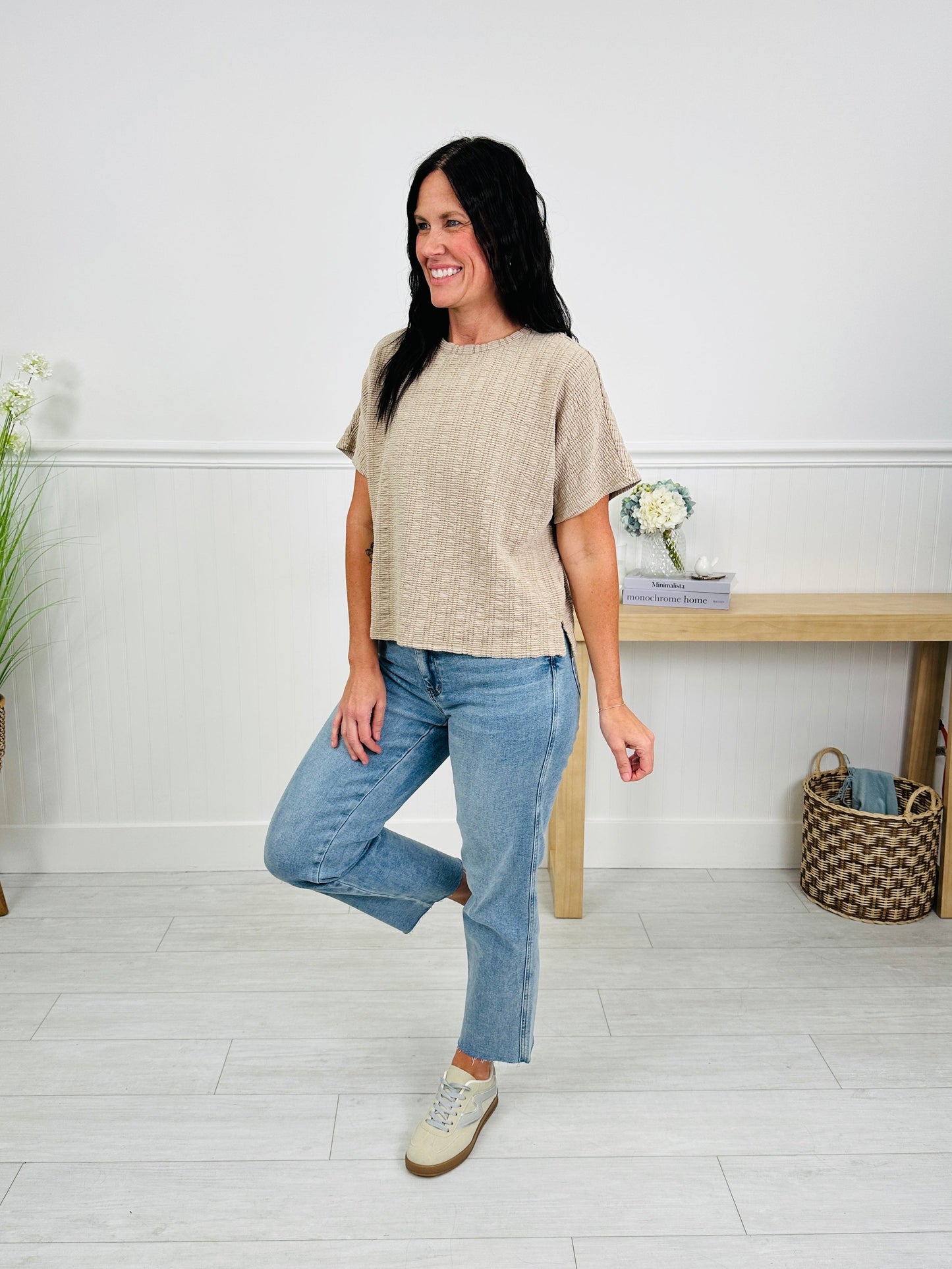 Judy Blue Feel Good Fit Ankle Straight Jeans