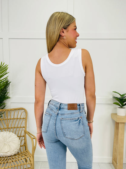 Reversible High Neckline Shapewear Tank Top In Multiple Colors