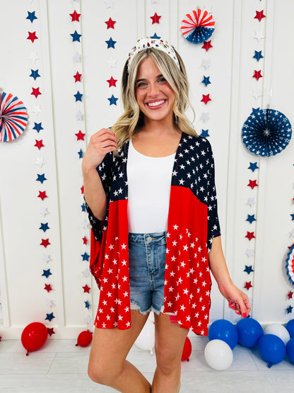 Sea To Shining Sea Cardigan