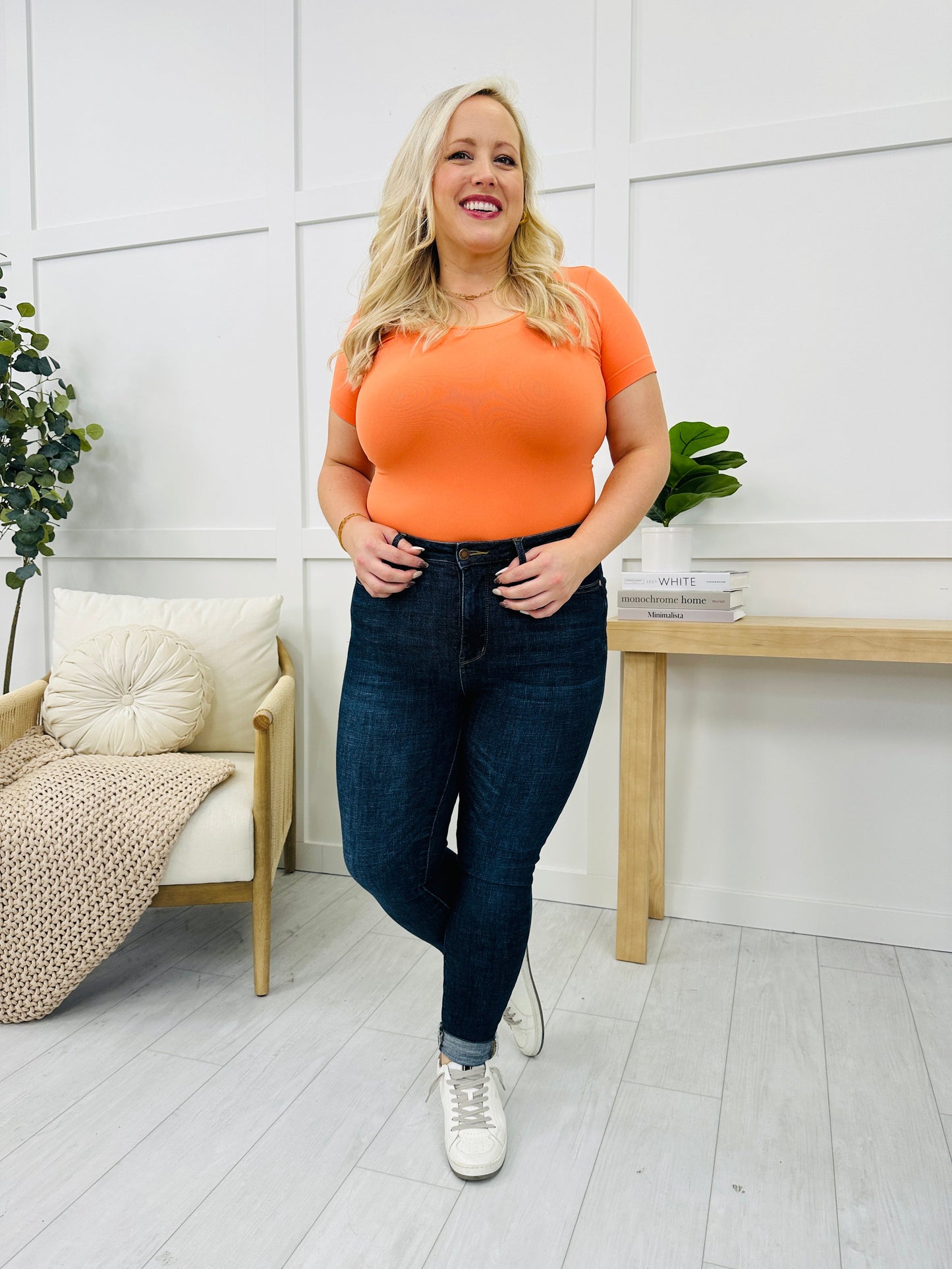 Seamless Reversible V Neck Shapewear Top In Multiple Colors