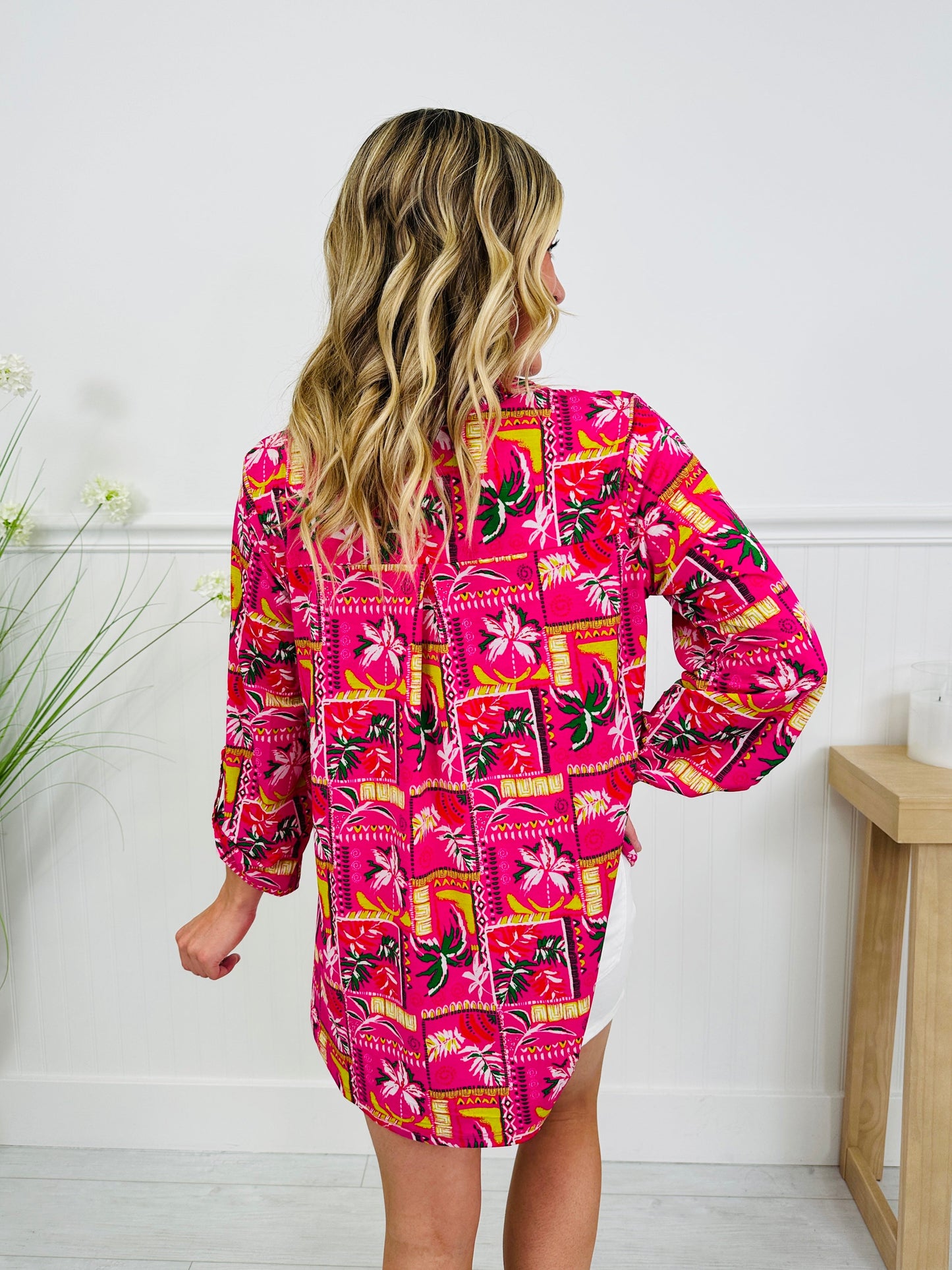 Sweet Like Spring Top in Miami Print