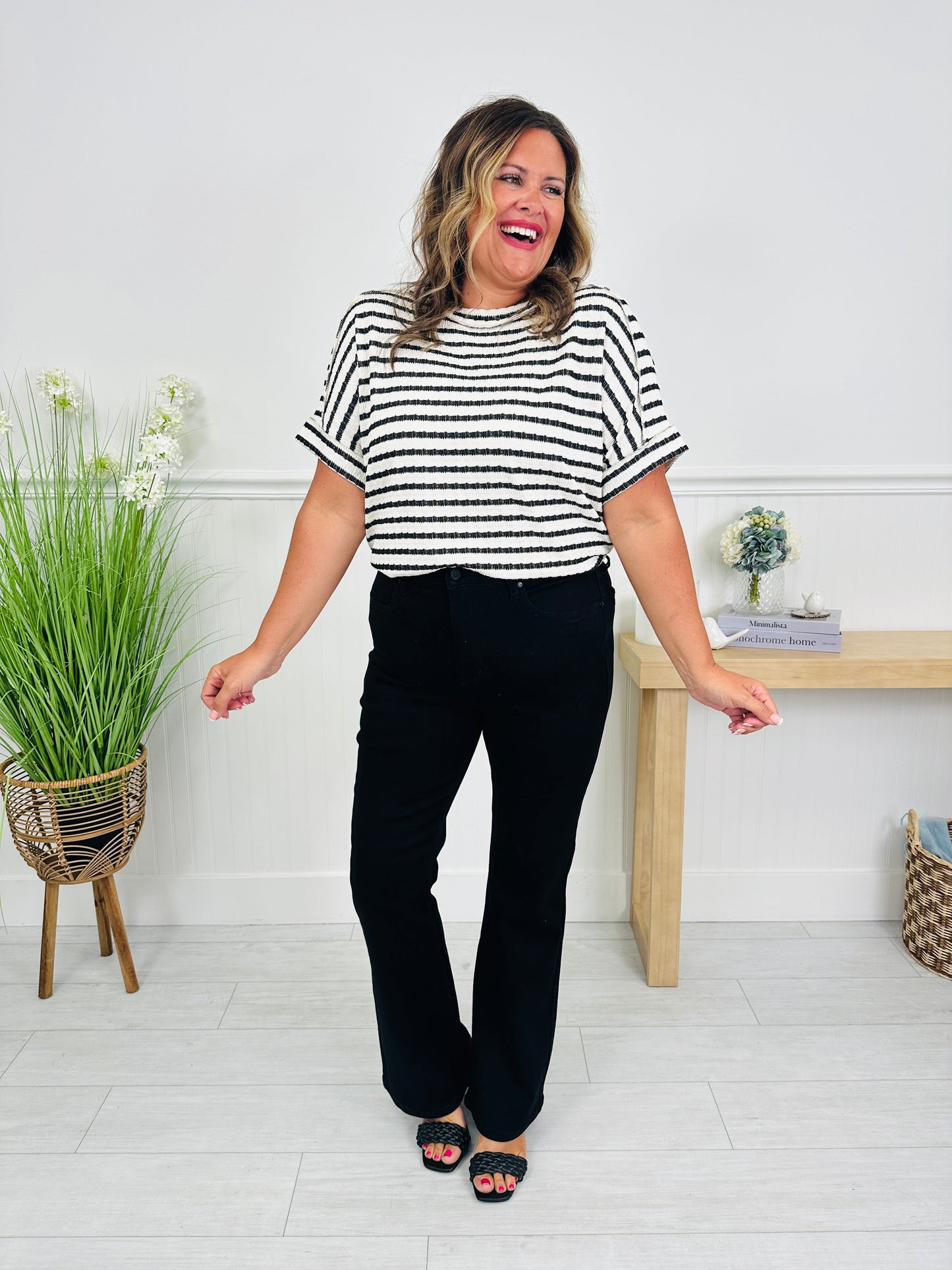 Judy Blue Power Move Tummy Control Bootcut Jeans In Regular And Petite