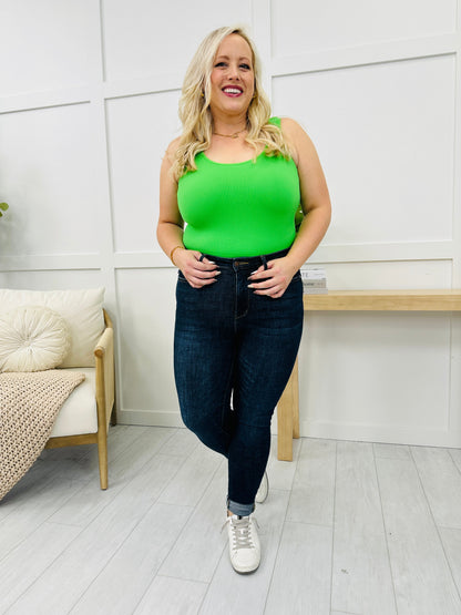 Reversible Ribbed Seamless Shapewear Tank Top in Multiple Colors
