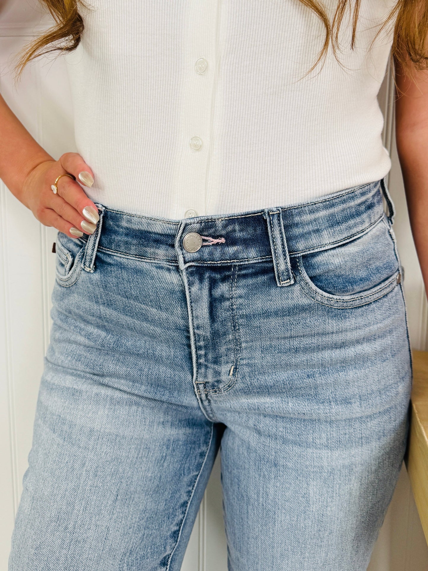 Judy Blue Chasing Sunsets Kick Flare Jeans