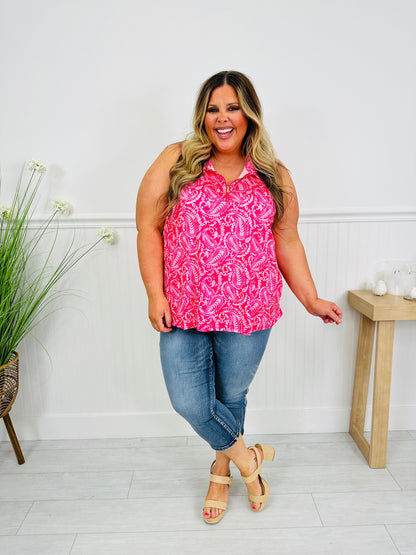 Heatwave Haven Tank Top in Hilton Head Print