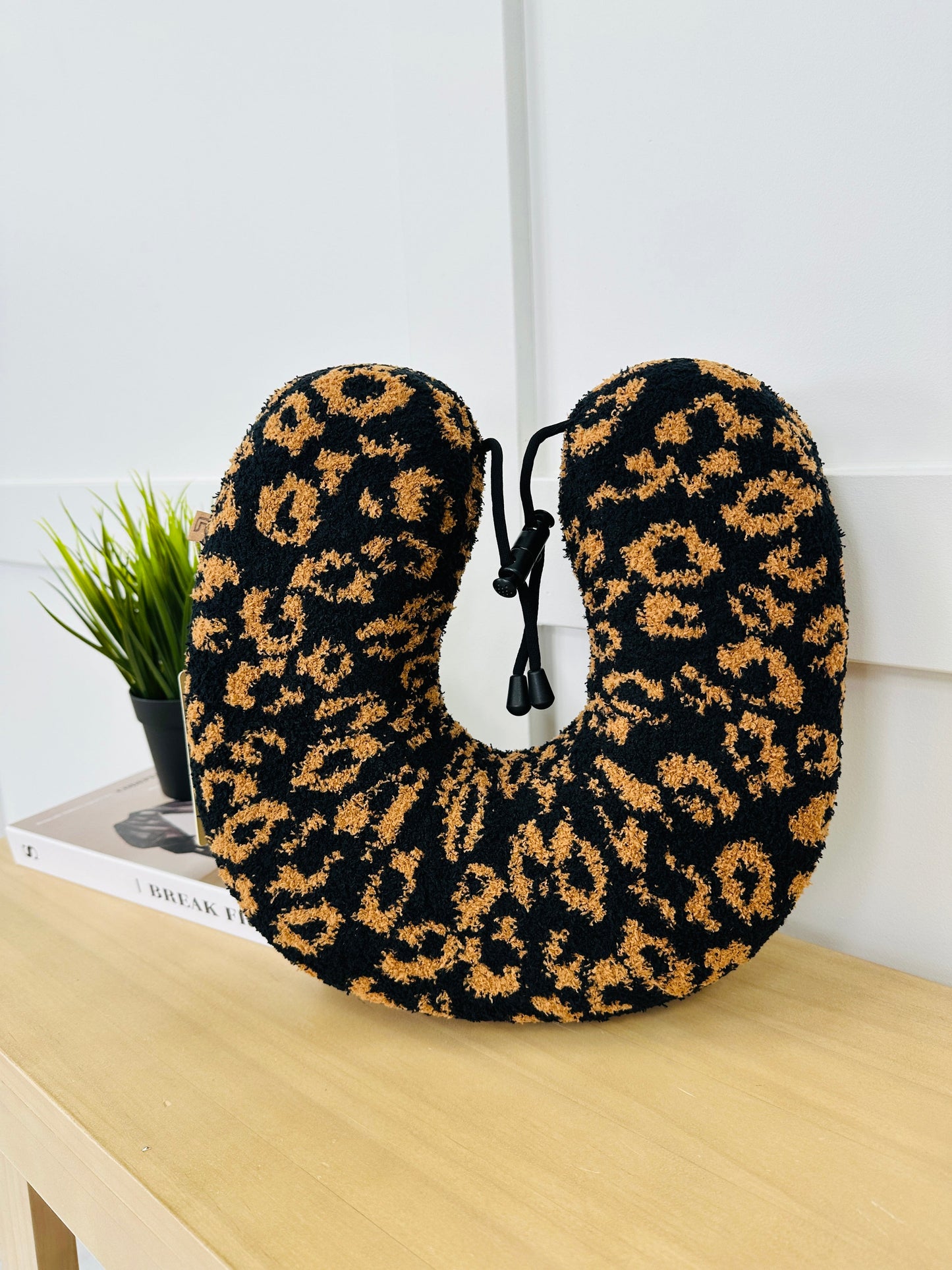 Leopard Travel Neck Pillow in Multiple Colors