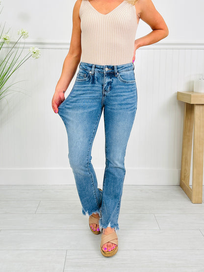 Flare For Fun Tummy Control Kick Flare Jeans