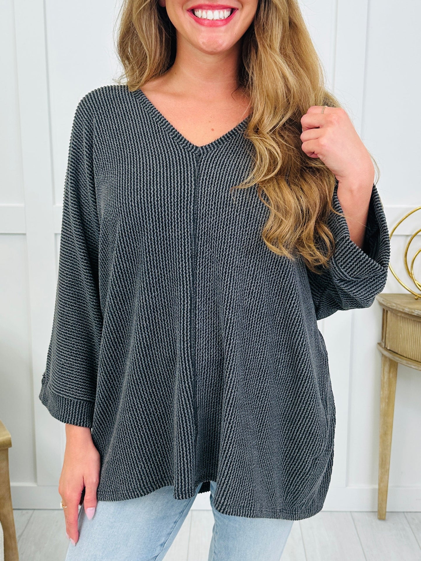Worth The Wait Top In Multiple Colors