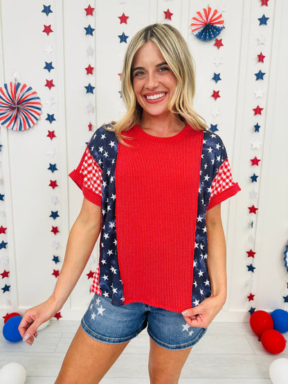 USA All Day Top in Multiple Colors