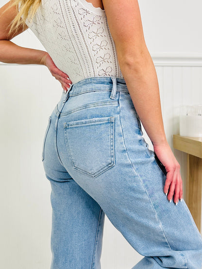 Be Bold Slim Barrel Tummy Control Jeans