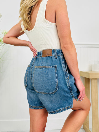 Judy Blue Comfort First Baggy Featherweight Shorts