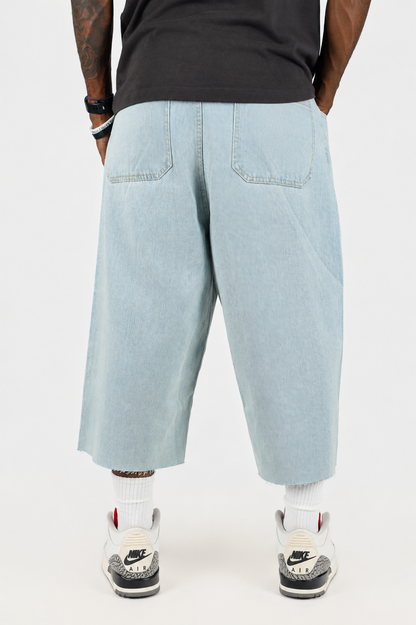 Balloon Cut Denim Jorts