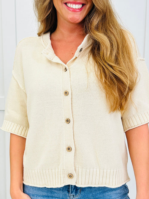 The Easy Button Cardigan