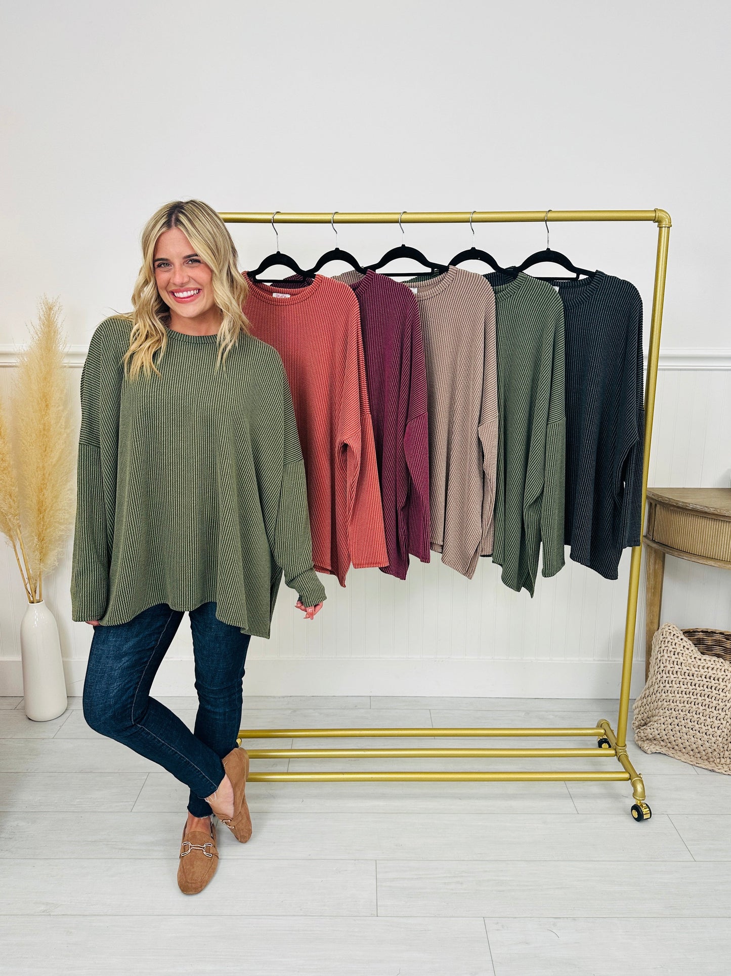 Falling For You Top In Multiple Colors