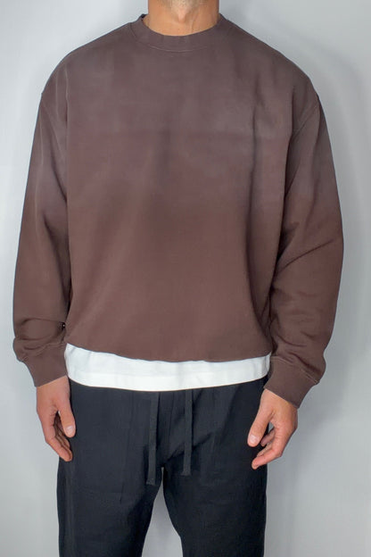 Caddy Crew Jumper Choc