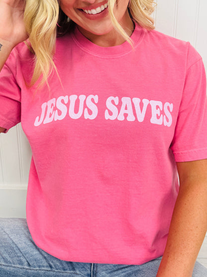 Jesus Saves Graphic Tee