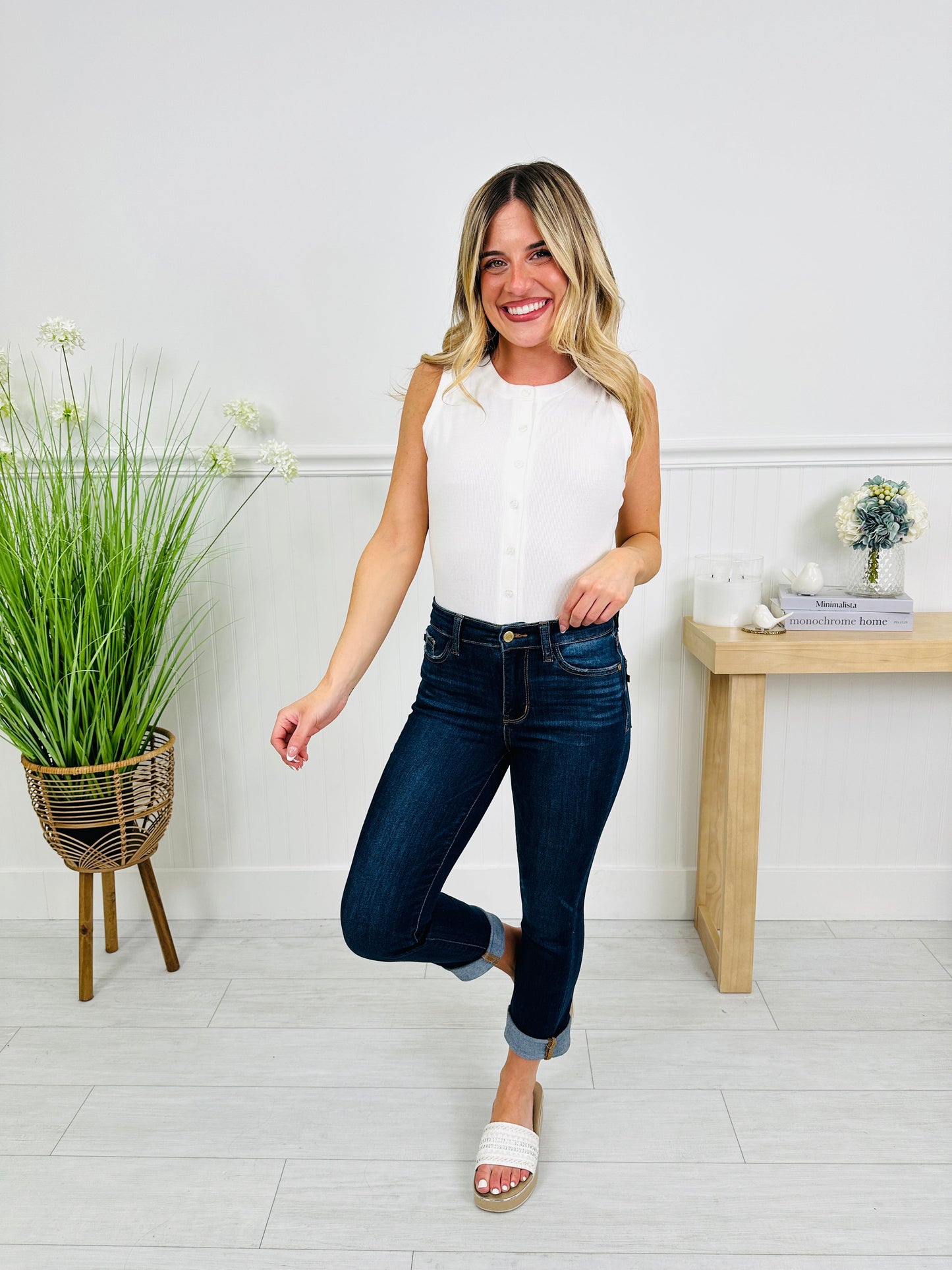 Judy Blue Here Comes The Sun Capris