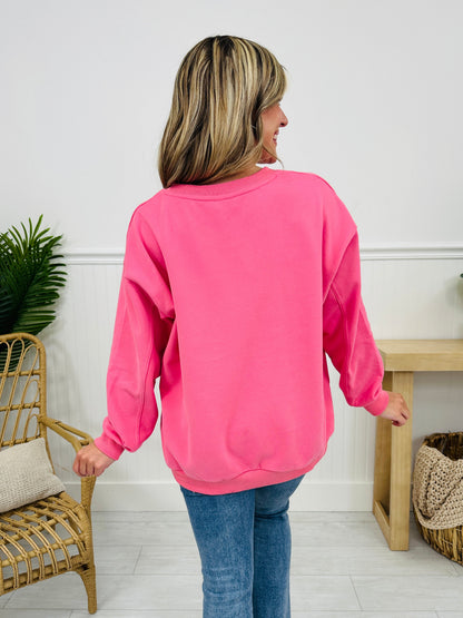 Teach MOCO Exclusive Crewneck In Pink