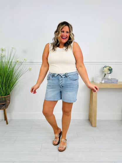 Judy Blue In The Fold Shorts