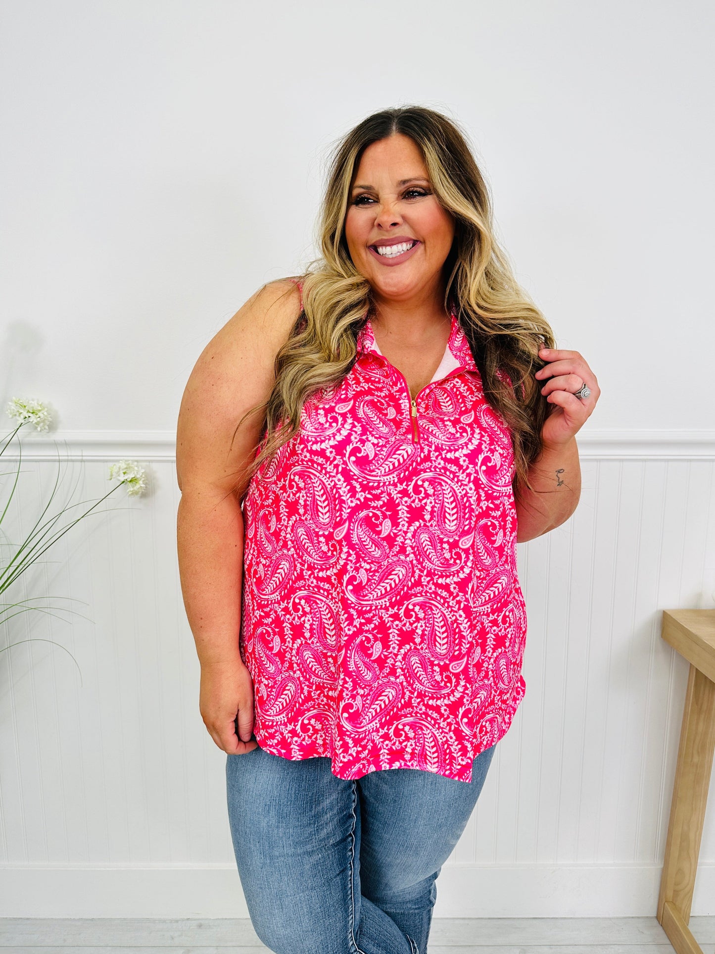 Heatwave Haven Tank Top in Hilton Head Print