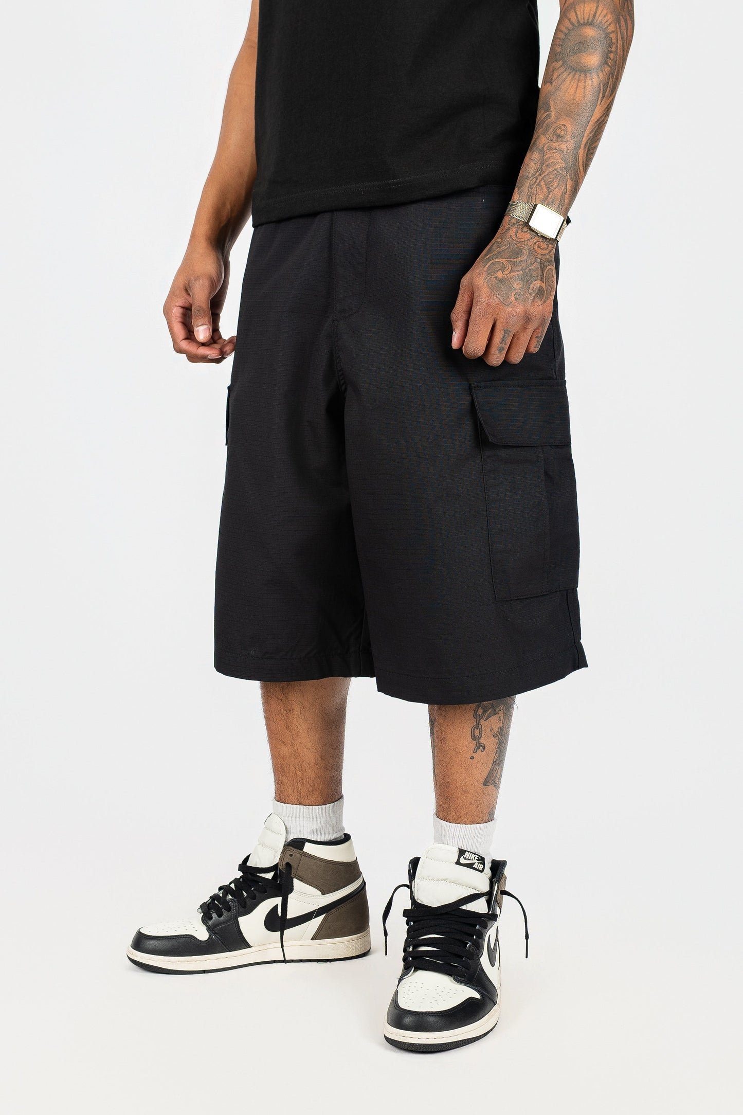 Ripstop Baggy Shorts