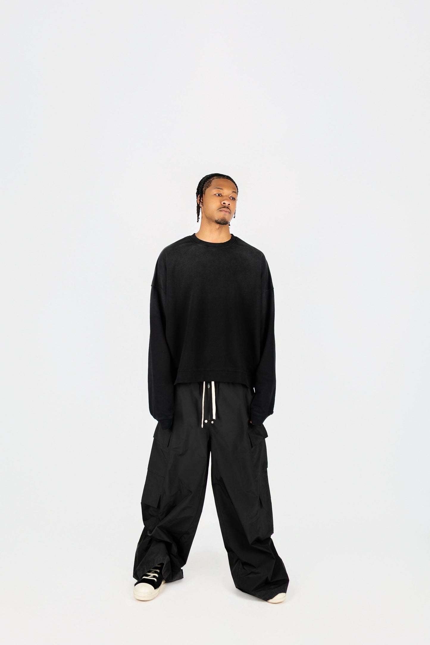Sun-Dried Oversized Baby Crewneck