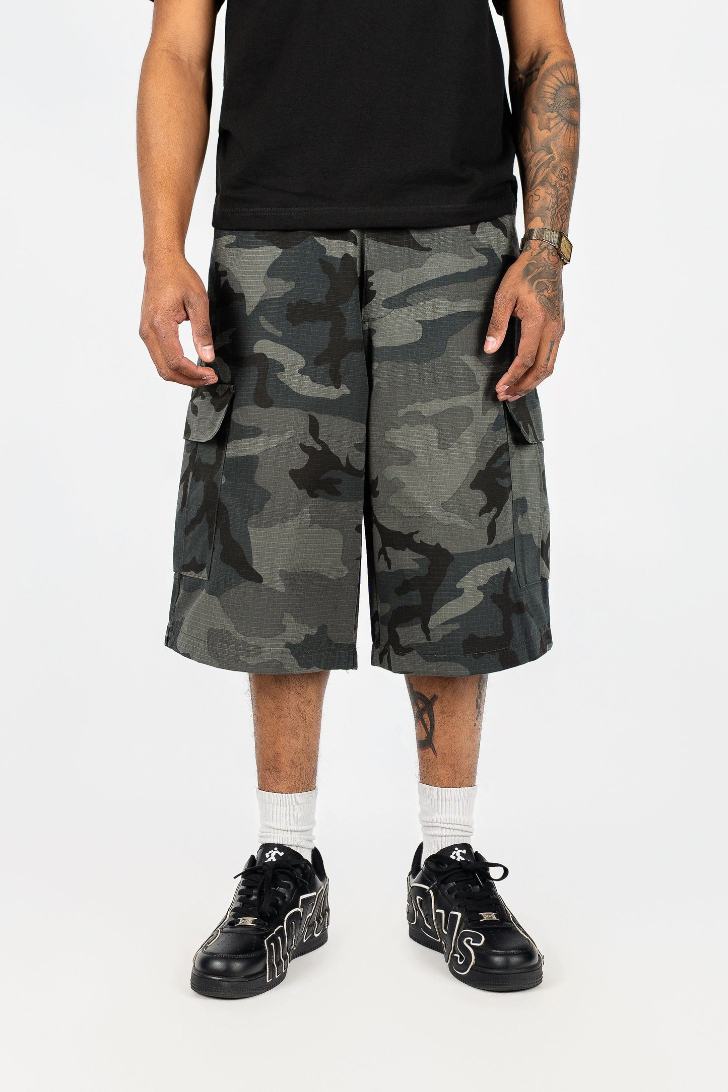 Ripstop Baggy Shorts