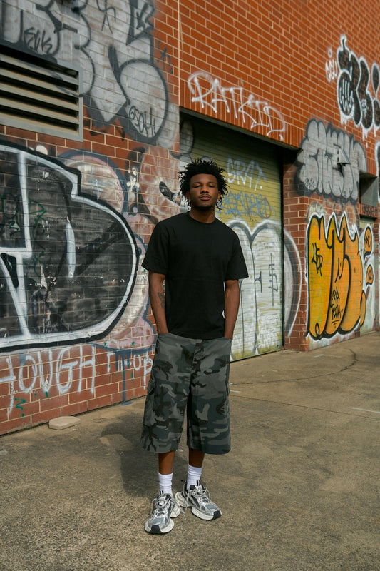 Ripstop Baggy Shorts