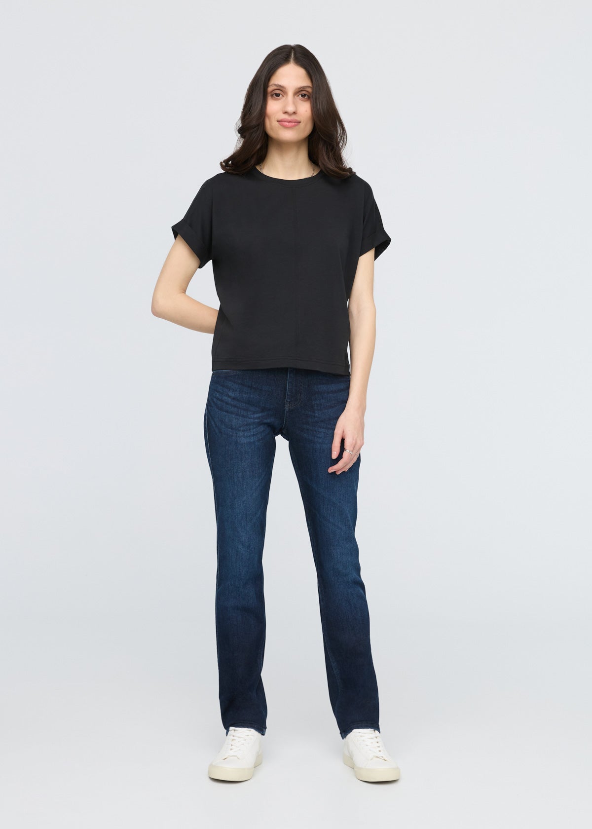 PurePima Dolman Tee - Black